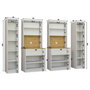 Hanah Home Nero Quad 1600-224 Coffee Stand Blanco